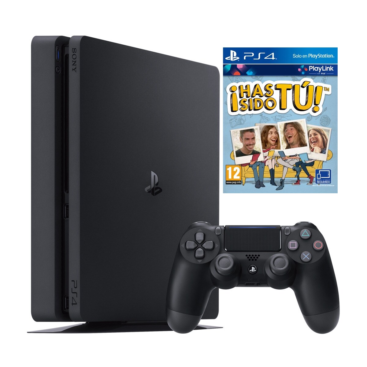 Consola PS4 Slim de 500 GB + ¡Has sido tú! (descarga digital)