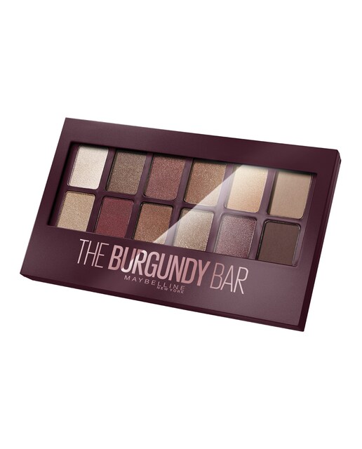 Maybelline – Paleta de sombras The Burgundy Bar Maybelline.