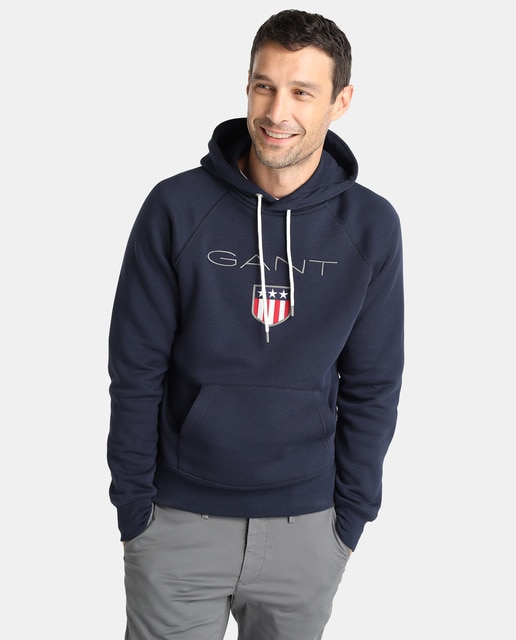 Con Corte Inglés Hombre · Gant Capucha Sudadera De El Azul Moda HqIffC