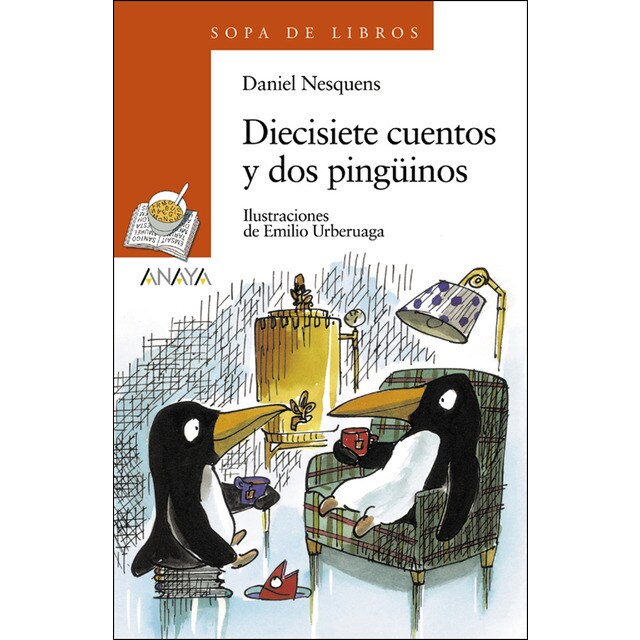 Diecisiete cuentos y dos pingüinos (Tapa blanda con solapas)