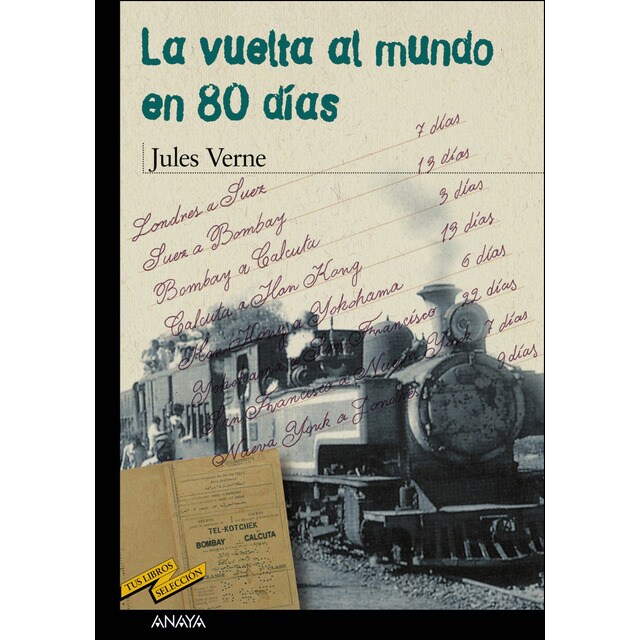 La vuelta al mundo en 80 días (Tapa blanda con solapas)