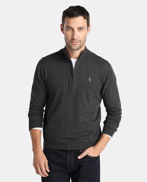 polo with a sweater