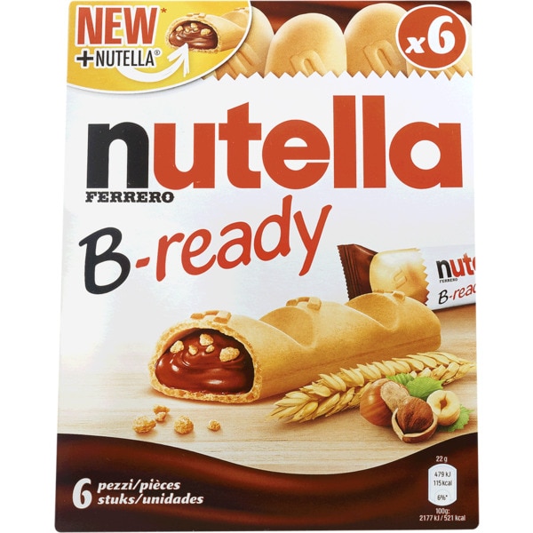 Bolachas Recheadas Embalagem 132 G · Nutella B Ready · Supermercado El