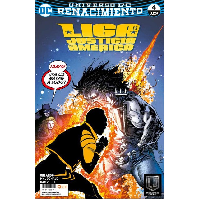 Liga de la justicia de america núm. 4 (renacimiento) (Tapa blanda)
