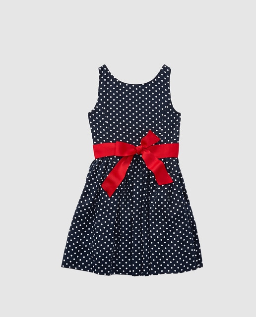 girls polka dot dress