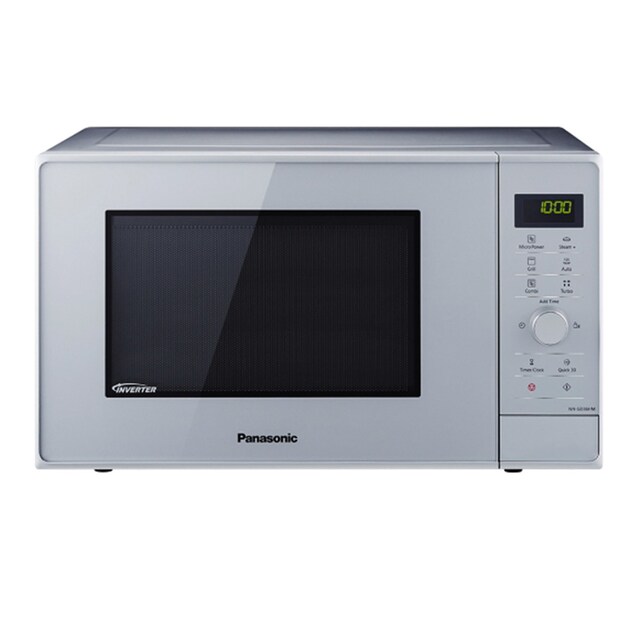 Microondas  Panasonic Inverter, 23 litros y grill - NN-GD36HMSUG