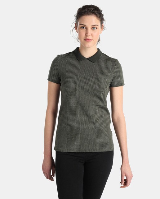 Manga De En Polo Color Moda Lacoste Y · Verde Corta Mujer bYgv6fy7