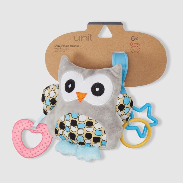 peluche buho el corte ingles