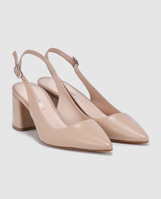 Zapatos De Basic Salón Zendra Destalonadas Mujer En 5BqEw4