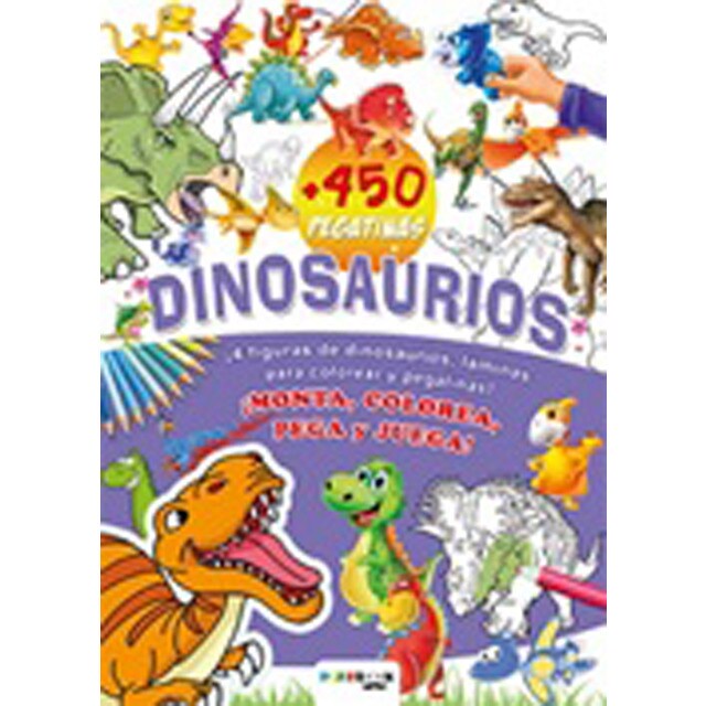 Dinosaurios (morado) (Tapa blanda)