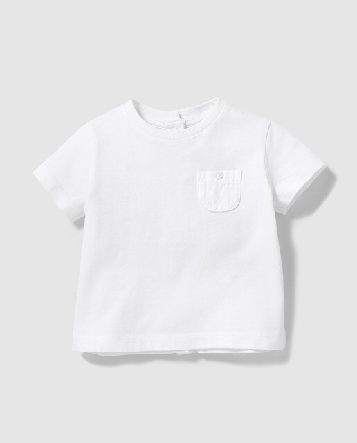 baby boy white t shirt