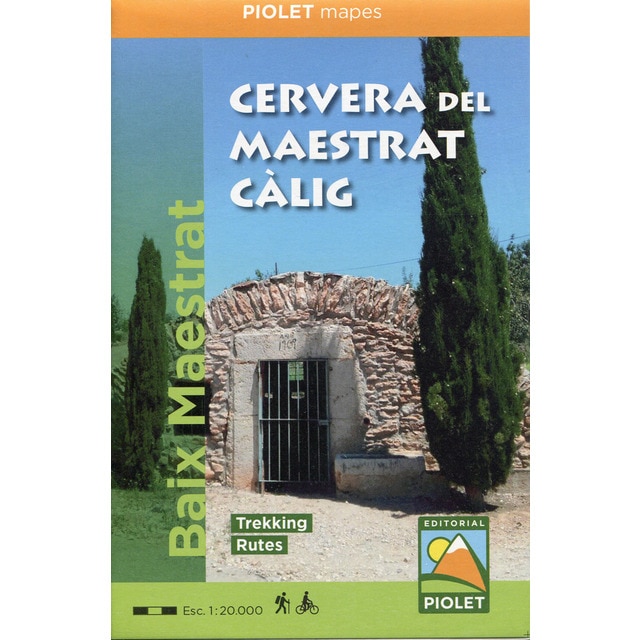 Cervera del maestrat. Càlig. Escala 1:20. 000: Baix maestrat