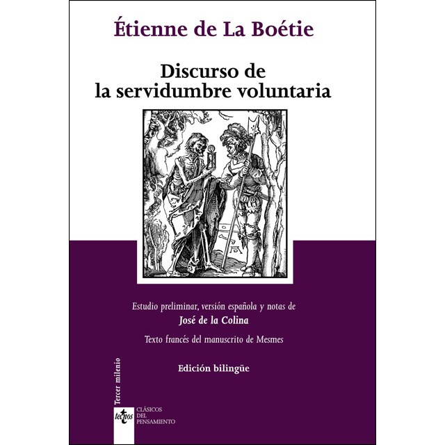 Discurso de la servidumbre voluntaria. Discours de la servitude volontaire: Edición bilingüe (Tapa blanda)