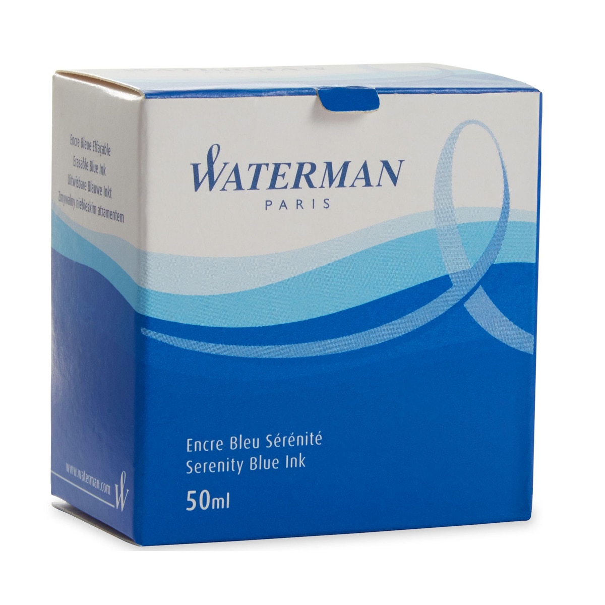 Waterman - Frasco Tinta Cristal 50 ml Waterman Azul.
