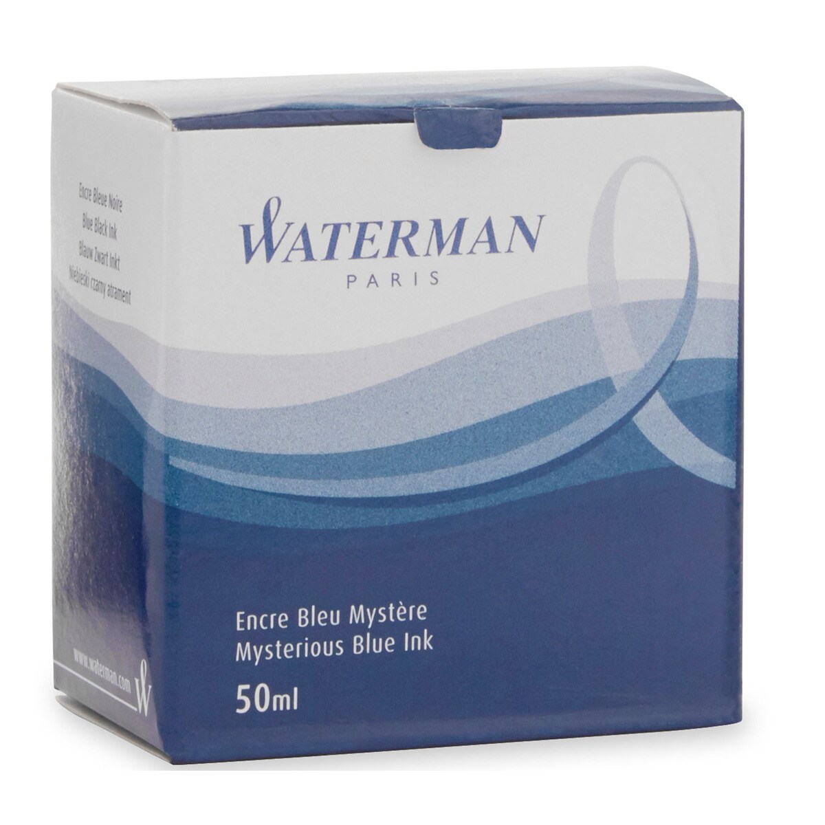 Waterman - Frasco Tinta Cristal 50 ml Waterman Azul.