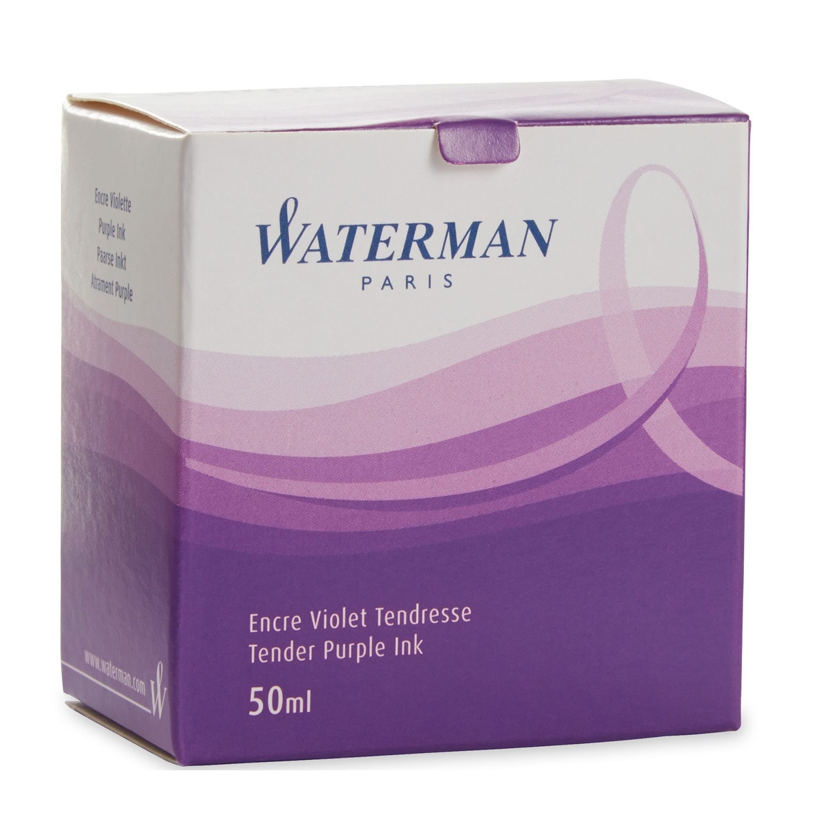 Waterman - Frasco Tinta Cristal 50 ml Waterman Violeta.