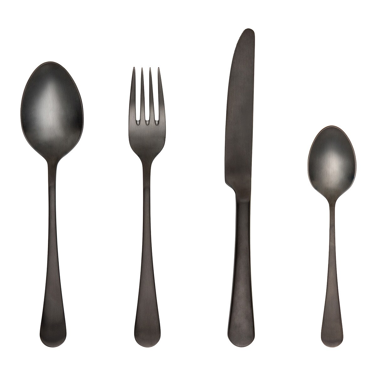 Cubertería de 24 piezas Graphite colección Room