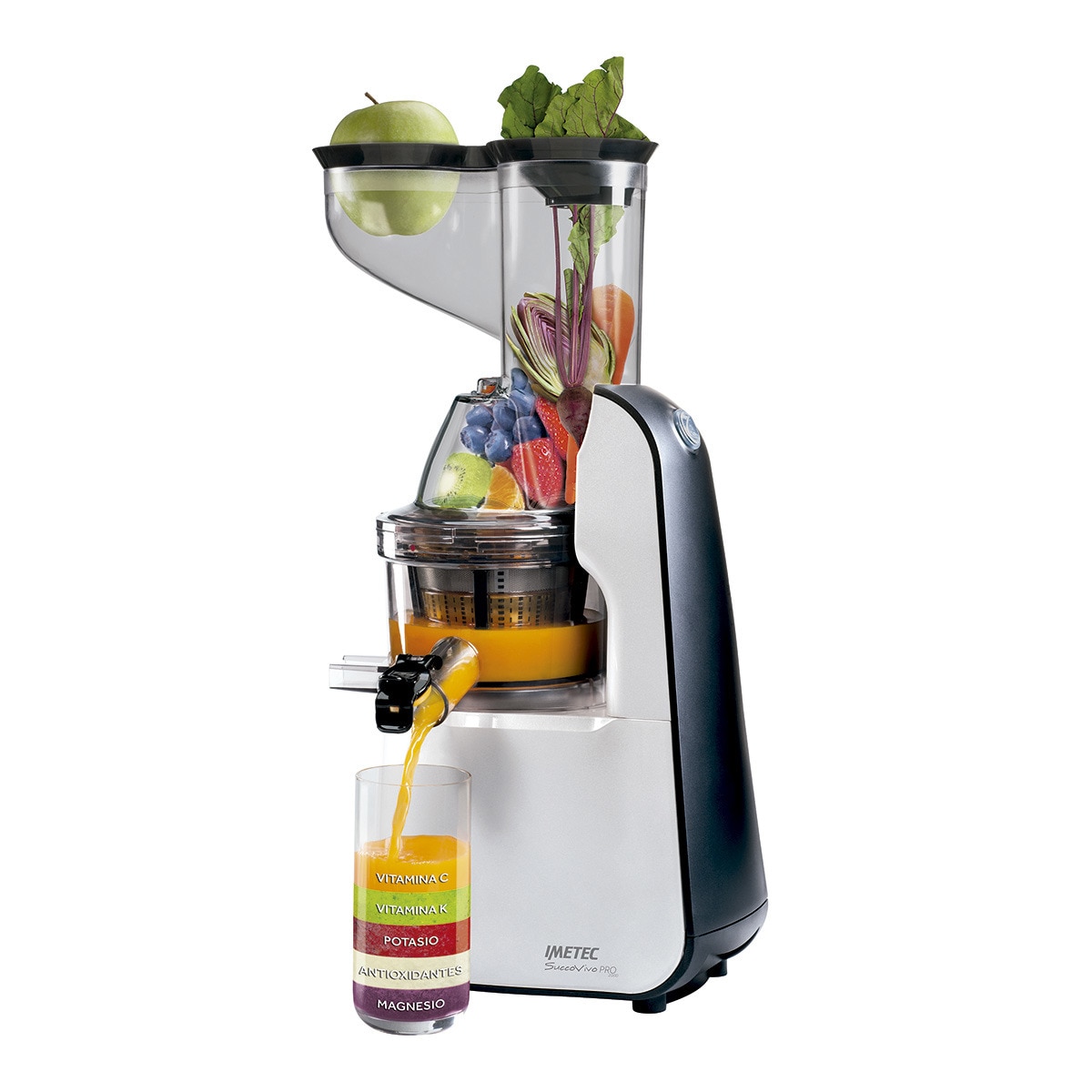 Imetec – Licuadora en frío profesional Imetec SuccoVivo Pro2000.