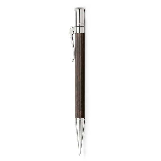Portaminas platino madera Graf Von Faber-Castell.