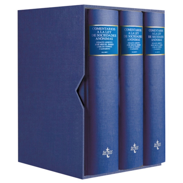 Comentarios a la ley de sociedades anónimas: Real decreto legislativo 1564/1989, de 22 de diciembre