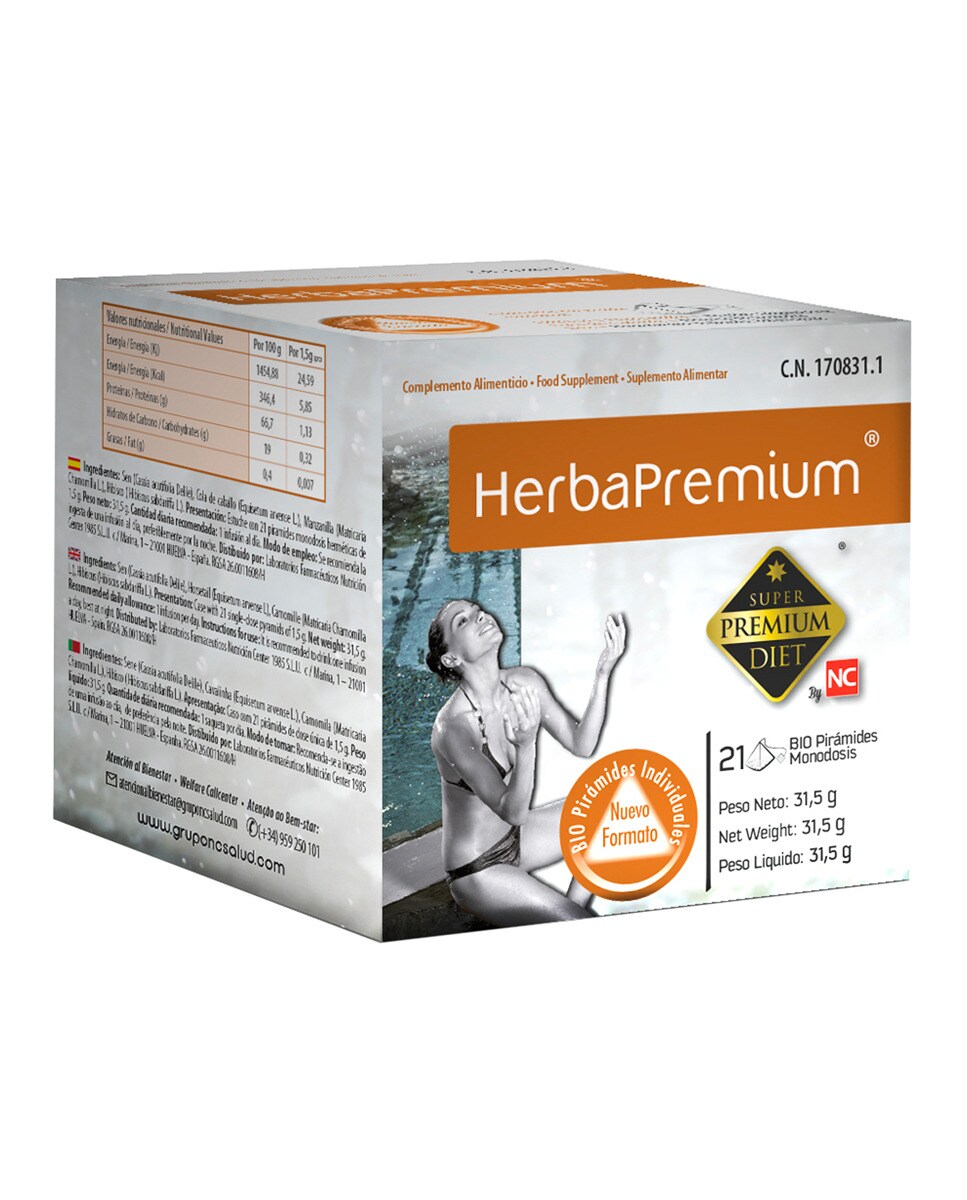 Monodosis HerbaPremium Nutric Center · Parafarmacia · El