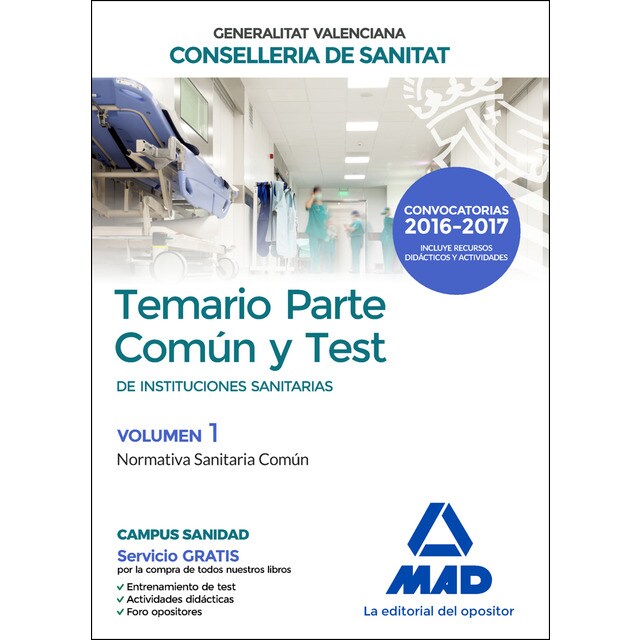 Instituciones sanitarias de la conselleria de sanitat de la generalitat valenciana. Normativa sanitaria.pdf