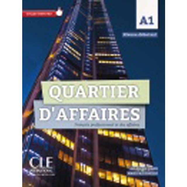 Quartier d'affaires. Niveau a1. Livre