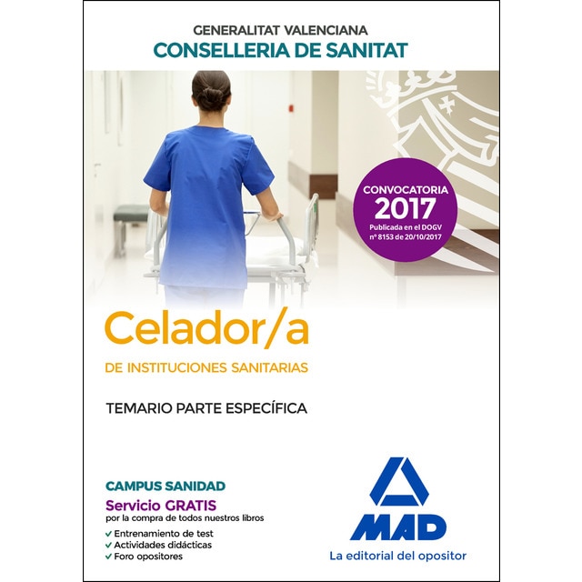 Celador/a de Instituciones Sanitarias de la Conselleria de Sanitat de la Generalitat Valenciana. Temario parte específica.pdf