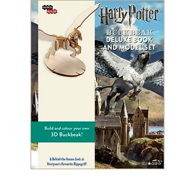 Incredibuilds-buckbeak deluxe book & model set