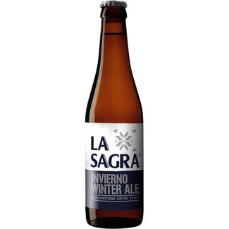 LA SAGRA Winter Ale cerveza tostada artesana castellana botella 33 cl - Hipercor