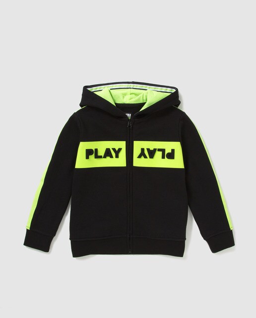 boys neon hoodie