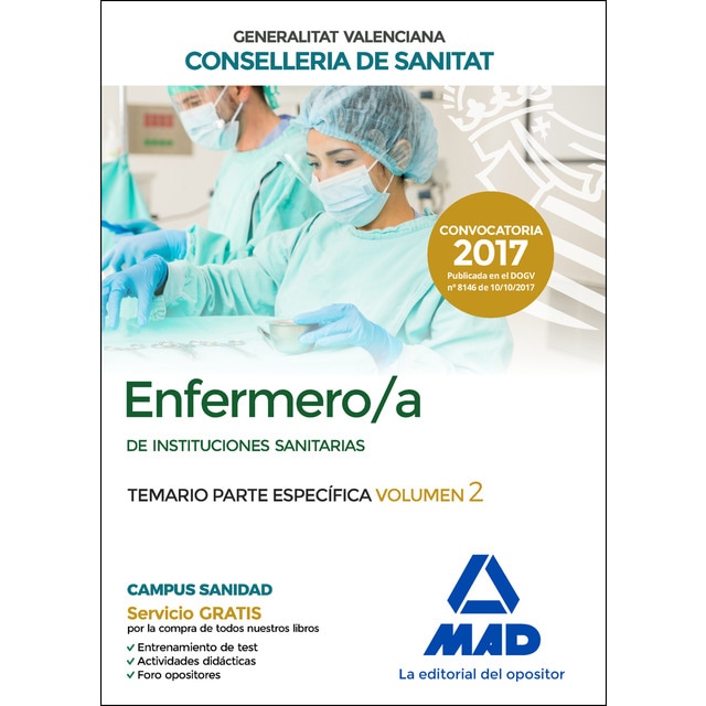 Enfermero/a de instituciones sanitarias de la conselleria de sanitat de la generalitat valenciana. Temario parte específica volumen 2.pdf
