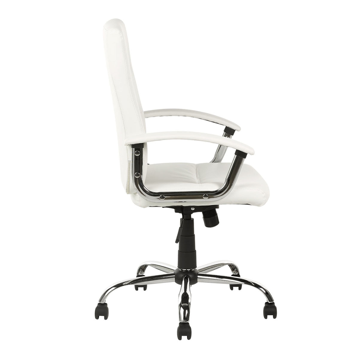 Silla de escritorio con ruedas y giratoria Tea El Corte Inglés Blanco-3