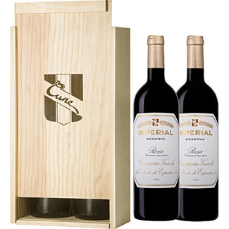 CVNE IMPERIAL vino tinto reserva DOCa Rioja Estuche 2 botellas 75 cl