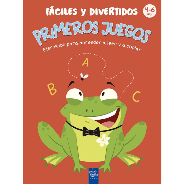 Primeros juegos fáciles y divertidos: 4-6 años. Ejercicios para aprender a leer y a contar.pdf