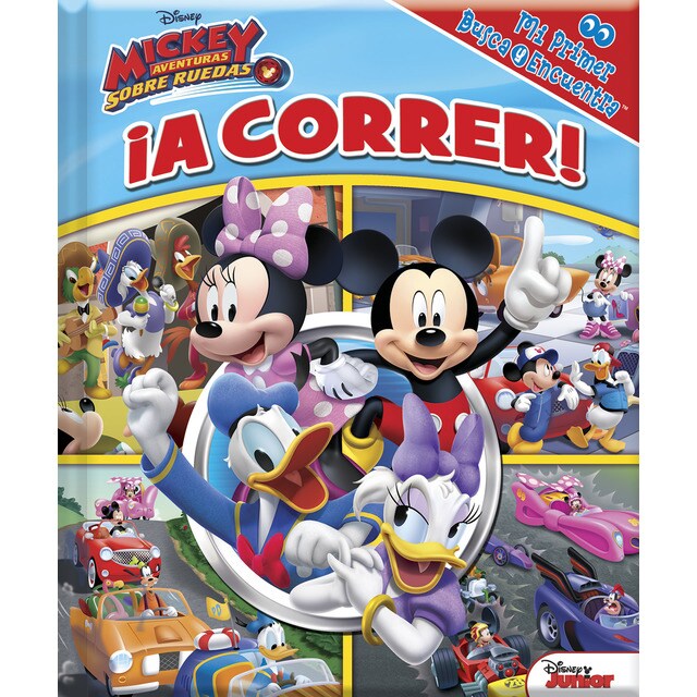 Mi primer busca y encuentra mickey roadster racer m1lf: ¡a correr!.pdf