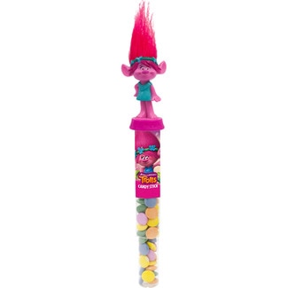 LICENCE MIX Candy Sticks Trolls juguete con caramelos diversos envase 50 g diseños surtidos según existencias