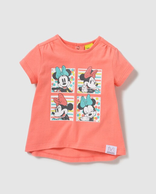 Para Beb/é Ni/ña Minnie Camiseta