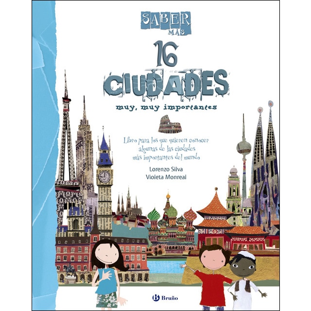 Saber más - 16 ciudades muy, muy importantes (Tapa dura)