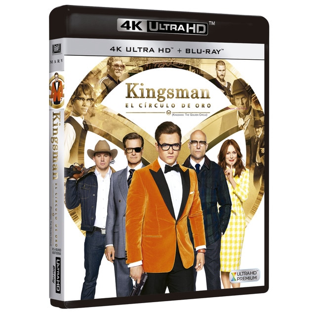 Kingsman: El círculo de oro (4K Ultra HD + Blu-Ray).