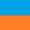 Azul / Naranja