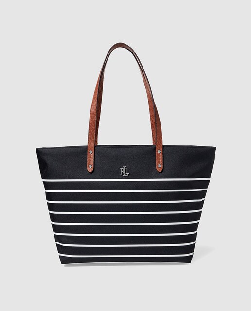 ralph lauren striped bag