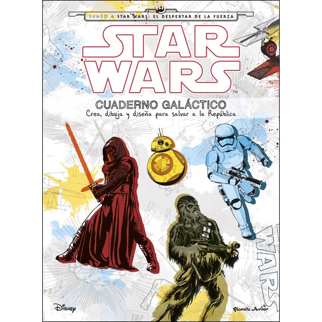 Star wars. Cuaderno galáctico: Crea, dibuja y diseña para salvar a la república.pdf