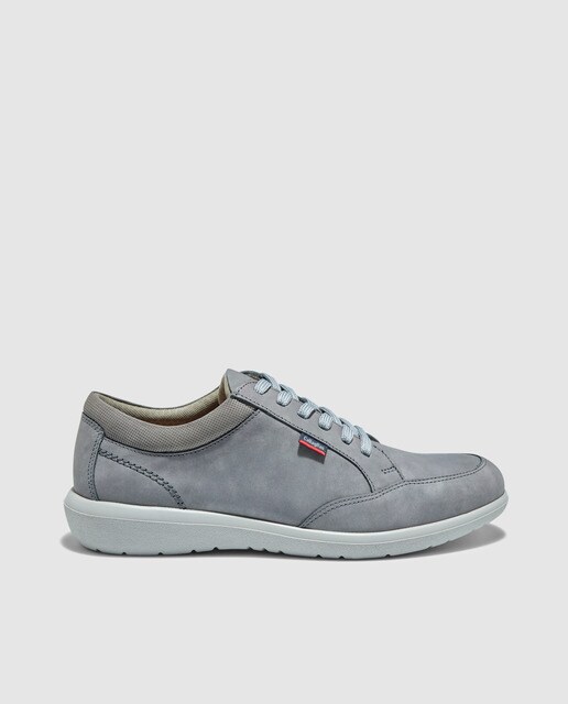 gris cordones Zapatos hombre de Callaghan de piel de B0RqURTwP
