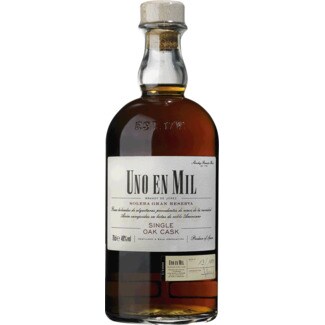 Uno en Mil Brandy Solera Gran Reserva garrafa 70 cl