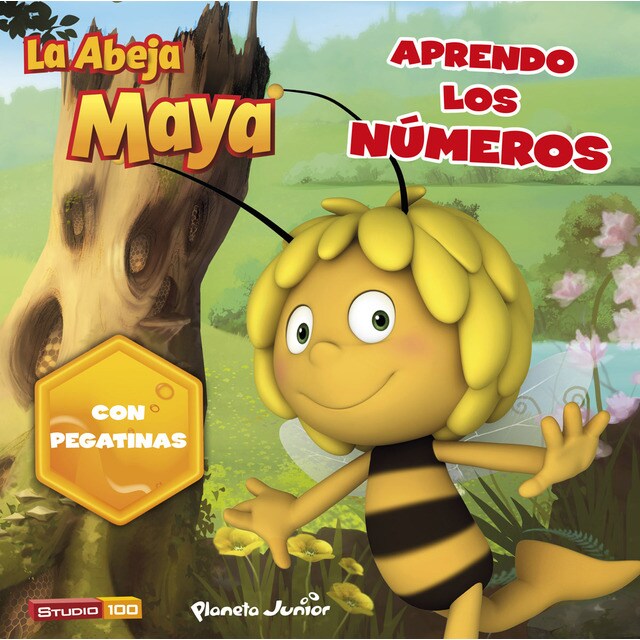 La abeja maya. Aprendo los números: Con pegatinas.pdf