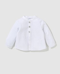 baby boy mandarin collar shirt