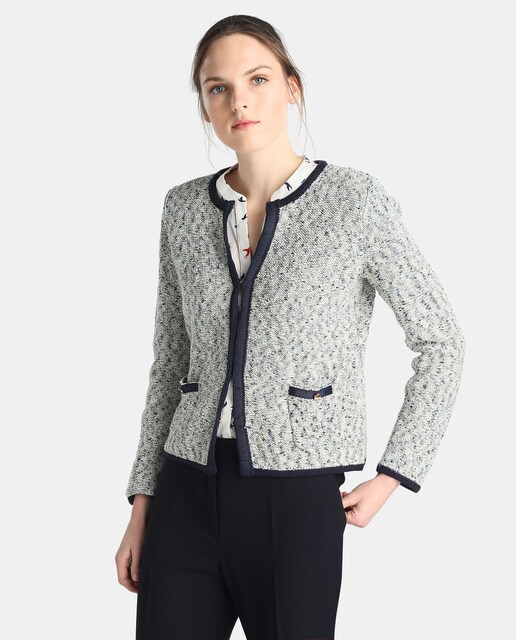 Chaqueta de encaje Longitud de La Rodilla Vaina Madre De