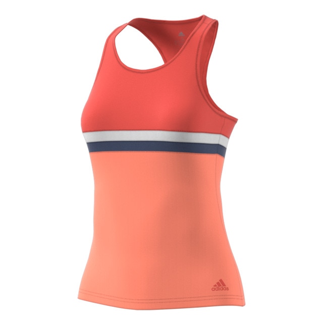 adidas orange tank top