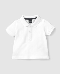baby white polo